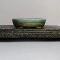 Stoneware Planter — Black Matte