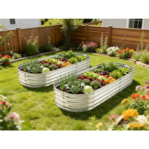 Metal Raised Bed 2-Pack