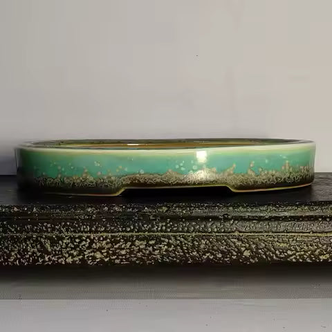 Glazed Ceramic Pot — Cream