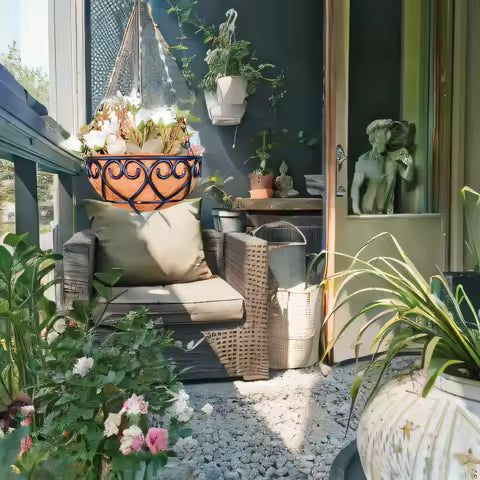 Hanging Basket — Wire Frame