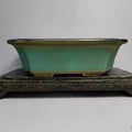 Glazed Ceramic Pot — Sage Green