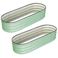 Oval Galvanized Bed 2-Pack
