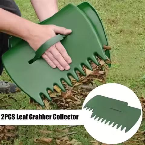 Plastic Leaf Rake Set (2pc)