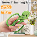 Garden Flower Scissors w/ Thorn Stripper